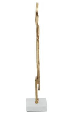 Table Top|Abstract^Statues & Sculptures Symbol Ascent 47cm Gold Metal Indoor Sculpture