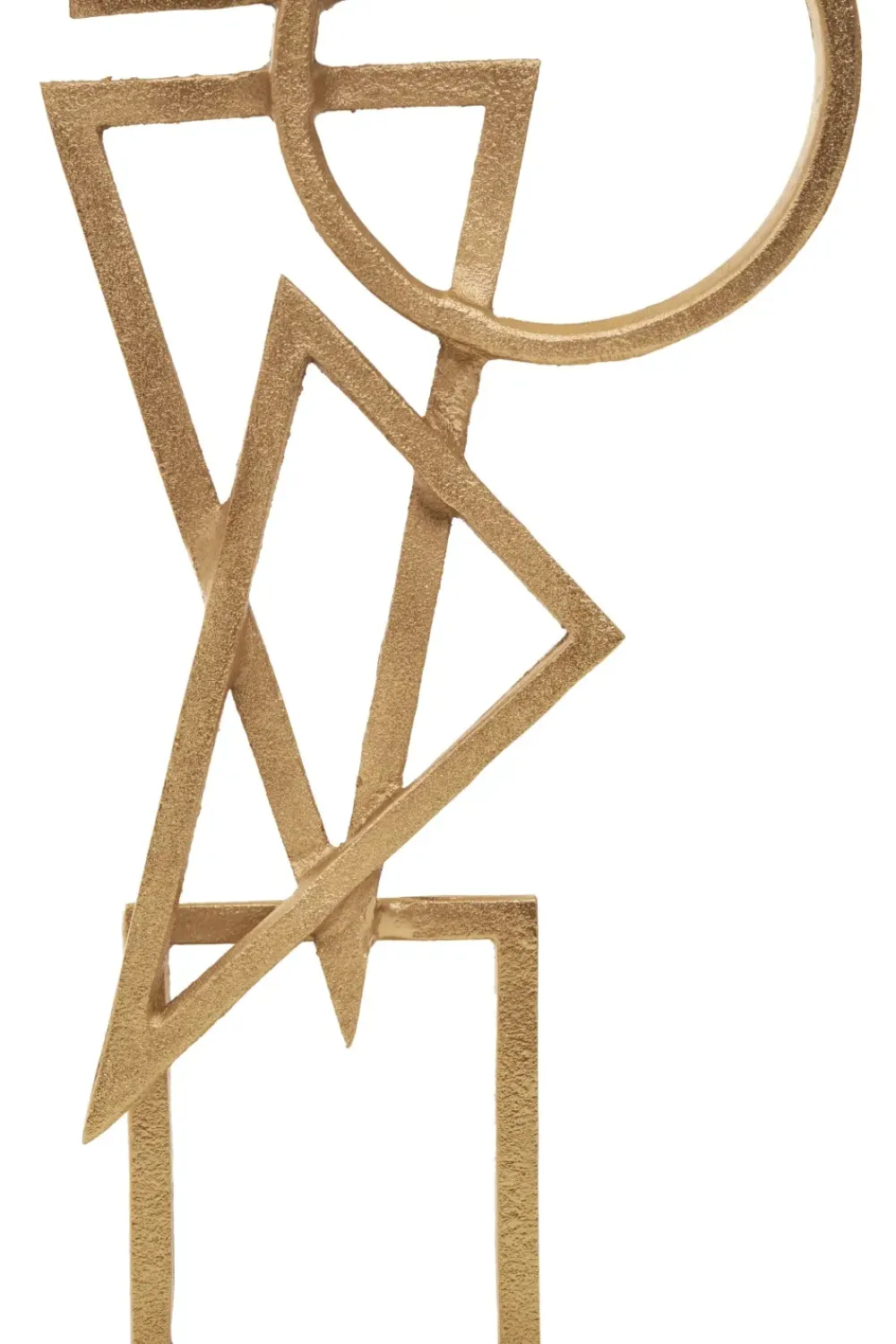 Table Top|Abstract^Statues & Sculptures Symbol Ascent 47cm Gold Metal Indoor Sculpture