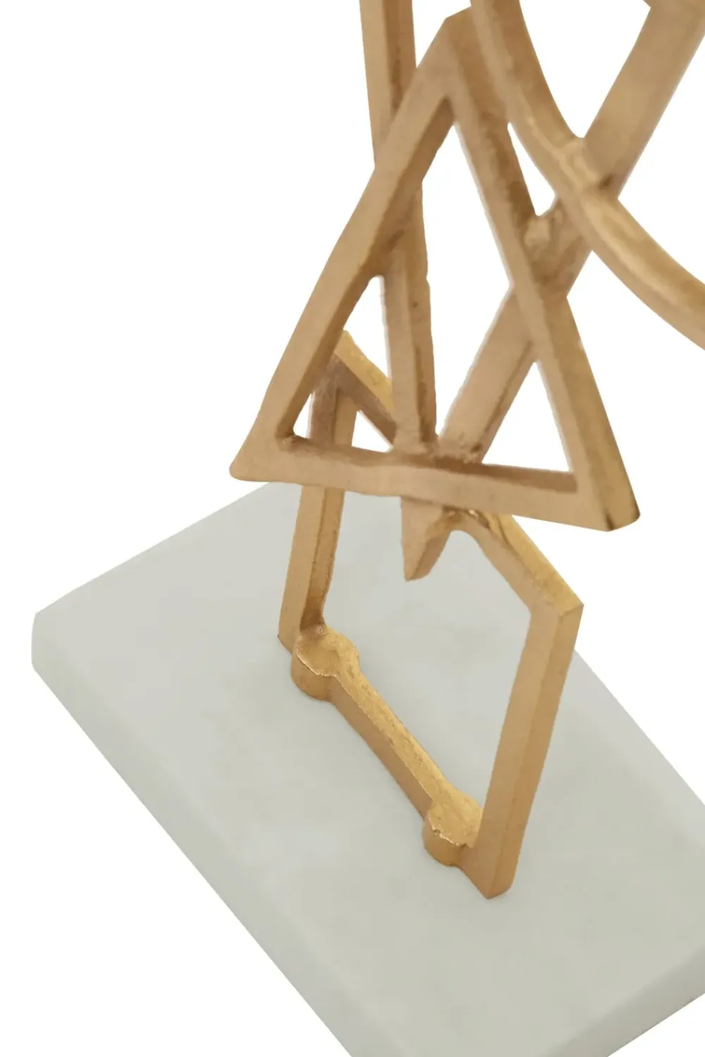 Table Top|Abstract^Statues & Sculptures Symbol Ascent 47cm Gold Metal Indoor Sculpture