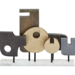 Table Top|Abstract^Statues & Sculptures Symbolic 34cm Metal Indoor Sculpture