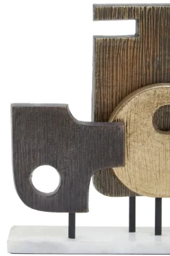 Table Top|Abstract^Statues & Sculptures Symbolic 34cm Metal Indoor Sculpture