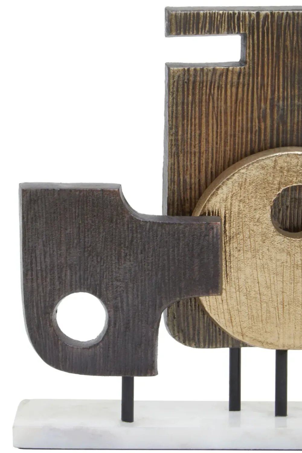 Table Top|Abstract^Statues & Sculptures Symbolic 34cm Metal Indoor Sculpture