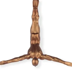 Figurative|Wall Art^Statues & Sculptures The Diver 55cm Bronze Resin Wall Sculpture