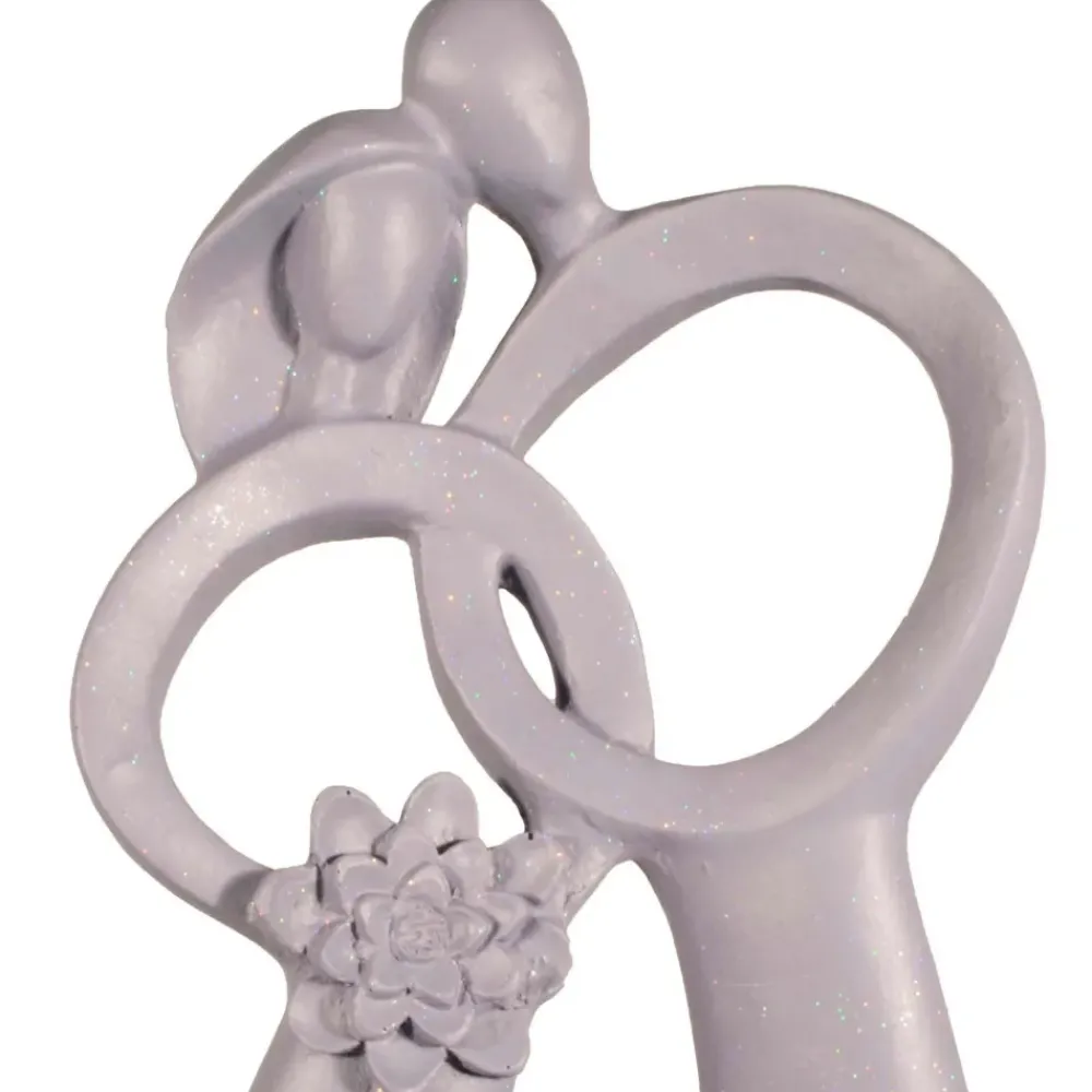 Modern^Statues & Sculptures The Wedding 65cm Modern Poly Resin Garden Statue