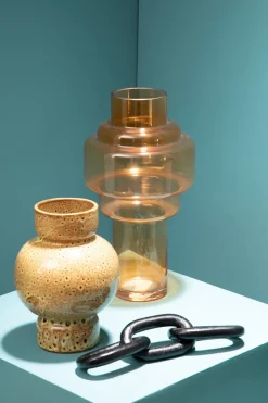 Table Top|Contemporary^Statues & Sculptures Triple Link 5cm Black Metal Indoor Sculpture