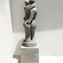 Contemporary^Statues & Sculptures True Love Contemporary Stone Garden Sculpture