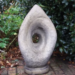 Contemporary^Statues & Sculptures Twister Contemporary Stone Garden Sculpture