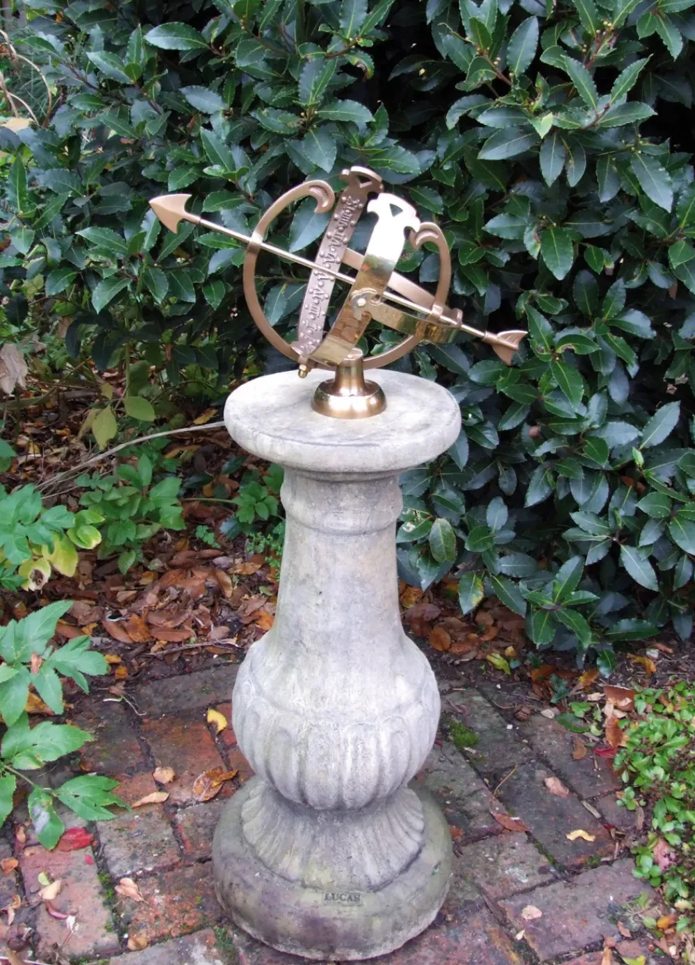 Armillary Sundials^Statues & Sculptures Victorian Armillary Stone Garden Sundial