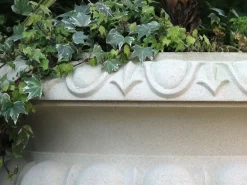 Large|Round^Statues & Sculptures Victorian Tazza Stone Garden Planter