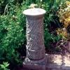 Plinths & Pedestals^Statues & Sculptures Vine Column Stone Garden Pedestal