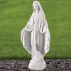 Virgin Mary^Statues & Sculptures Virgin Mary 35cm Marble Resin Garden Statue