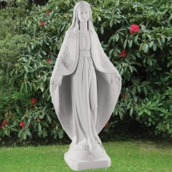 Virgin Mary^Statues & Sculptures Virgin Mary 78cm Marble Resin Garden Statue