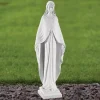 Virgin Mary^Statues & Sculptures Virgin Mary 36cm Marble Resin Garden Statue