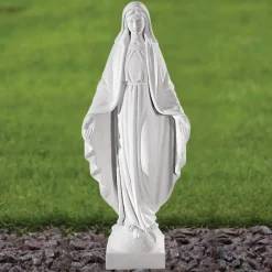 Virgin Mary^Statues & Sculptures Virgin Mary 41cm Marble Resin Garden Statue