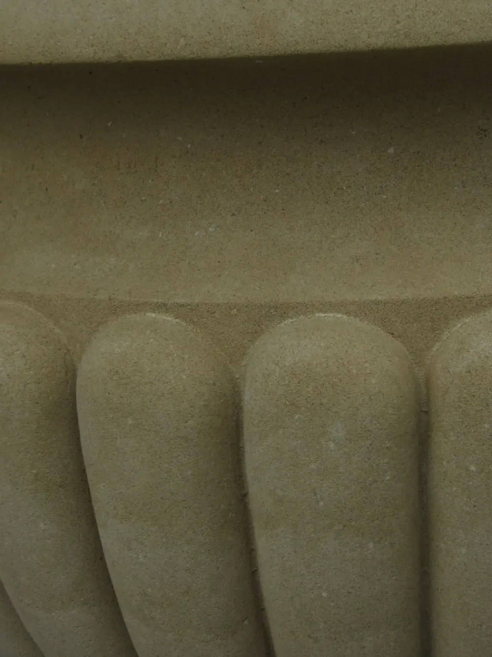 Large|Round^Statues & Sculptures Waddeston Urn Stone Garden Planter