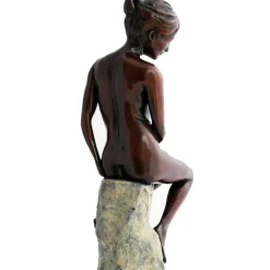 Figurative|Table Top^Statues & Sculptures Warmth of the Sun Figurine Bronze Indoor Sculpture