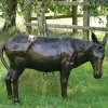 Farm^Statues & Sculptures Wild Donkey Bronze Metal Garden Statue