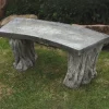 Stone Benches^Statues & Sculptures Woodlands Design Stone Garden Bench