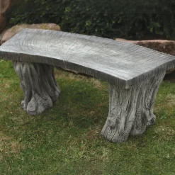 Stone Benches^Statues & Sculptures Woodlands Design Stone Garden Bench