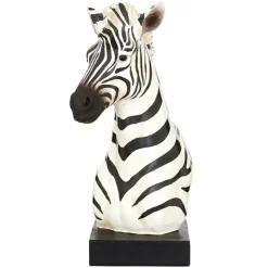 Table Top|Animals^Statues & Sculptures Zen Zebra 54cm Resin Indoor Sculpture